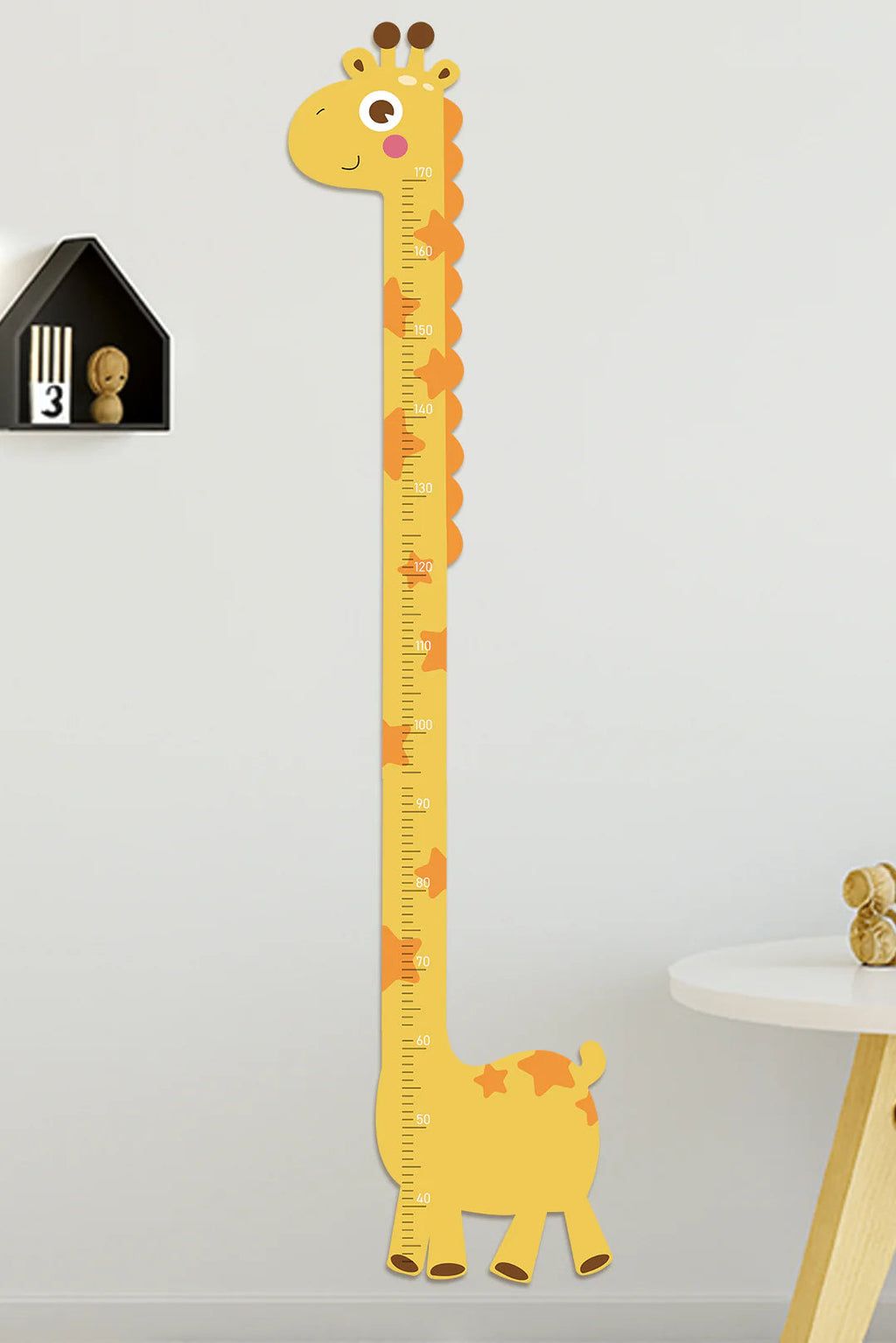 Personalized Wooden Giraffe Growth Chart Ruler