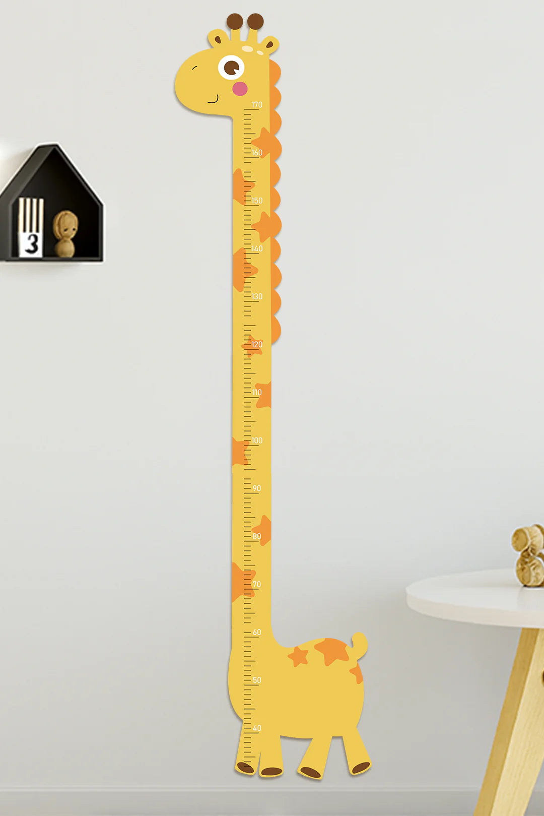 Personalized Wooden Giraffe Growth Chart Ruler