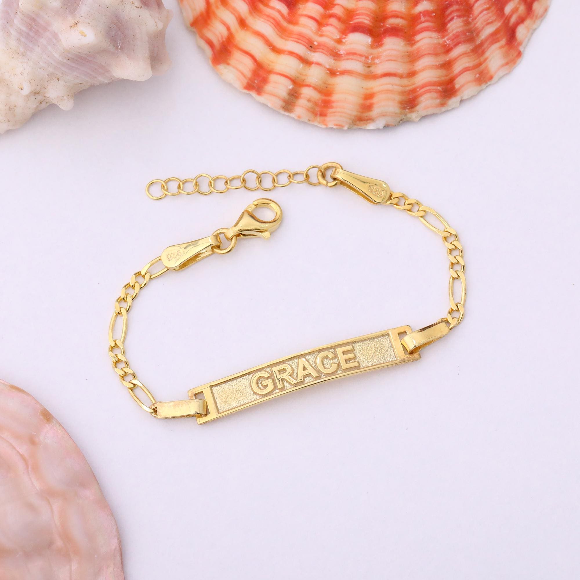 Personalized Baby Name Exclusive Metal Bracelet