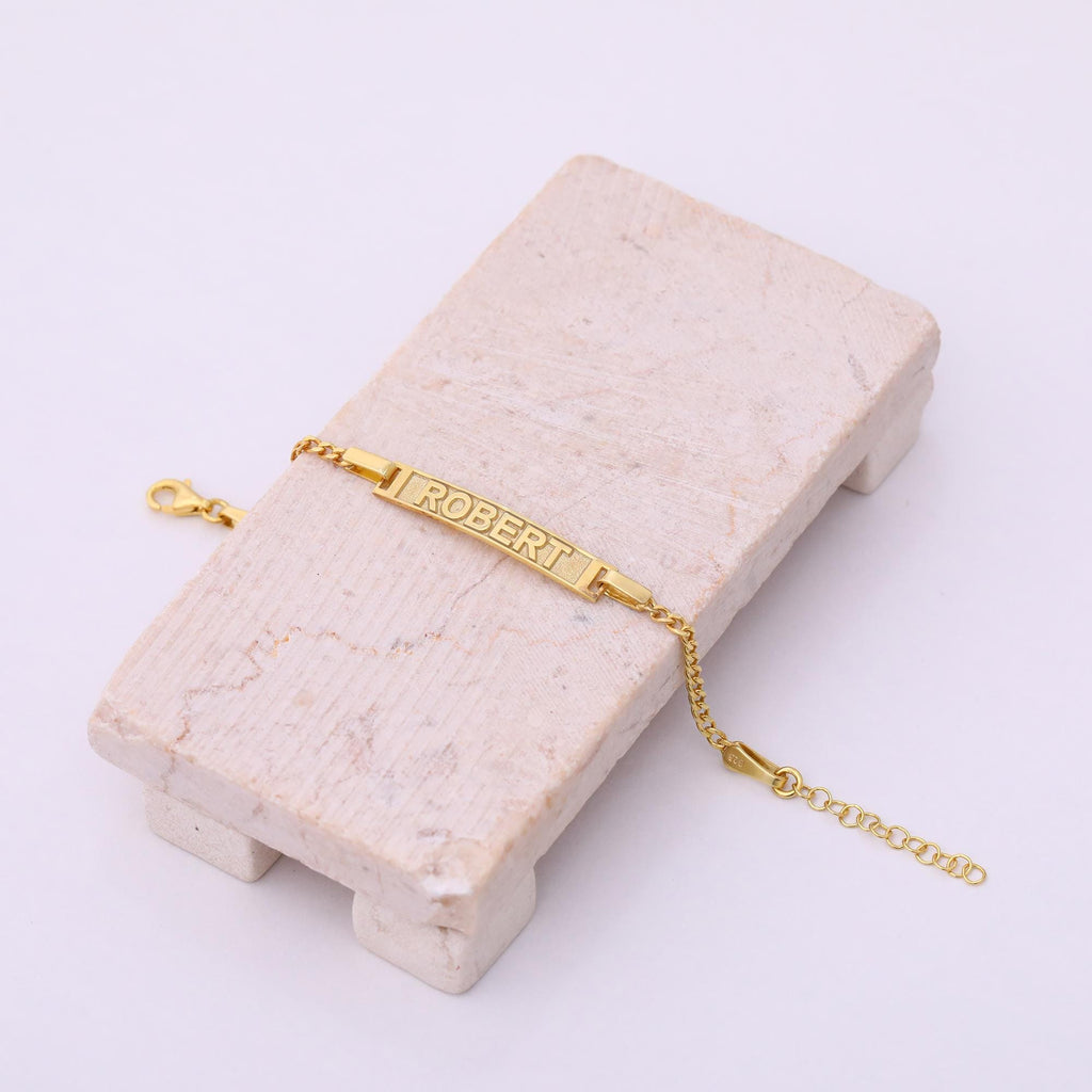 Personalized Baby Name Exclusive Metal Bracelet