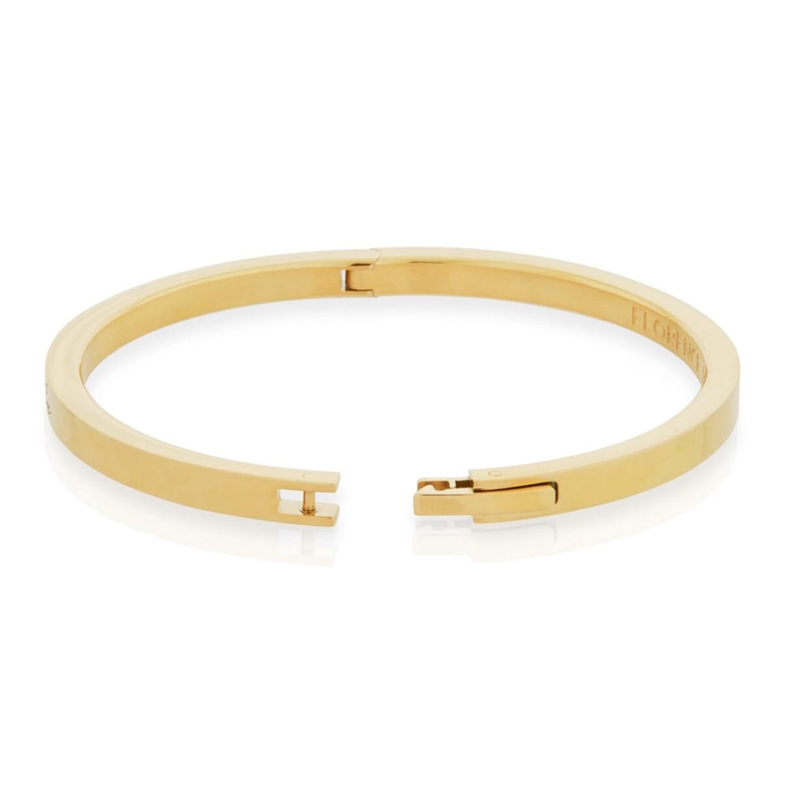 Personalized Child's Engraved Name Bangle with Clasp