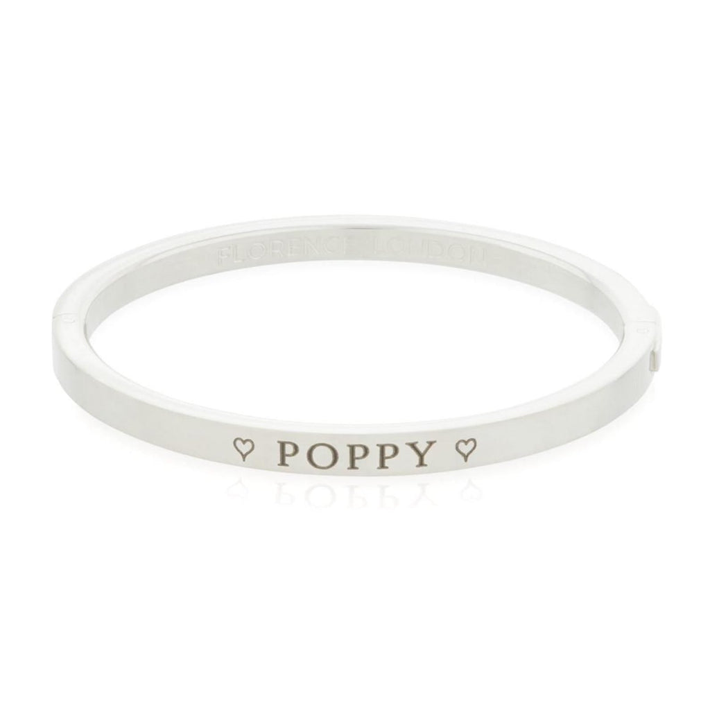 Personalized Child's Engraved Name Bangle with Clasp