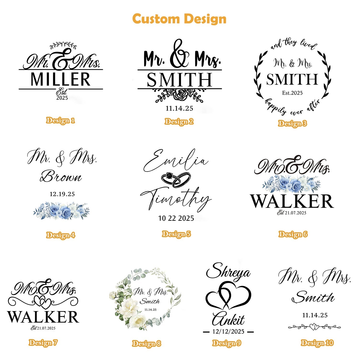 Personalized Wedding PU Leather Wine Bag with Name