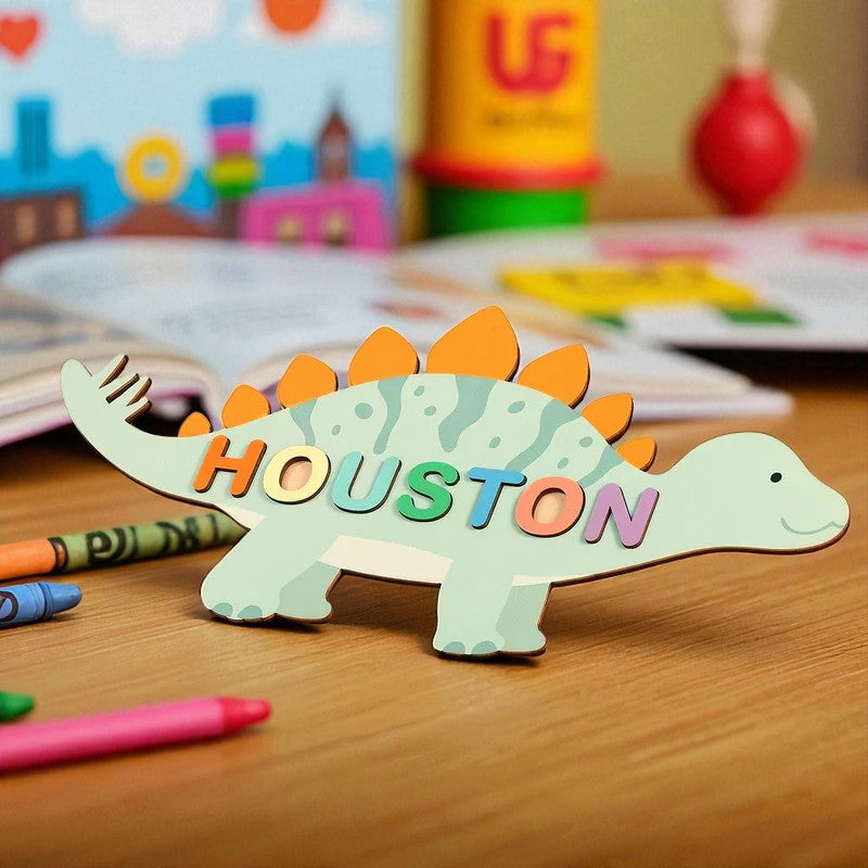 Personalized Cartoon Style Name Puzzle – Custom Gift for Kids and Babies