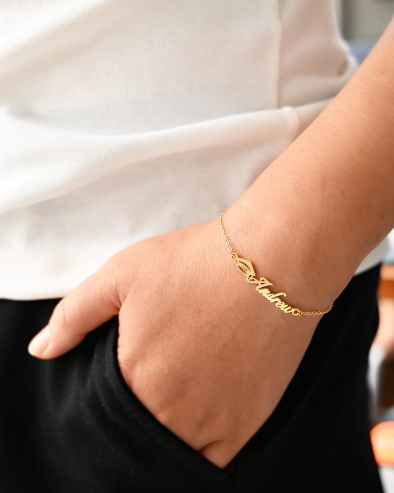 Personalized Graduation Name Bracelet (Cópia)