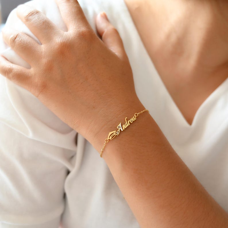 Personalized Graduation Name Bracelet (Cópia)