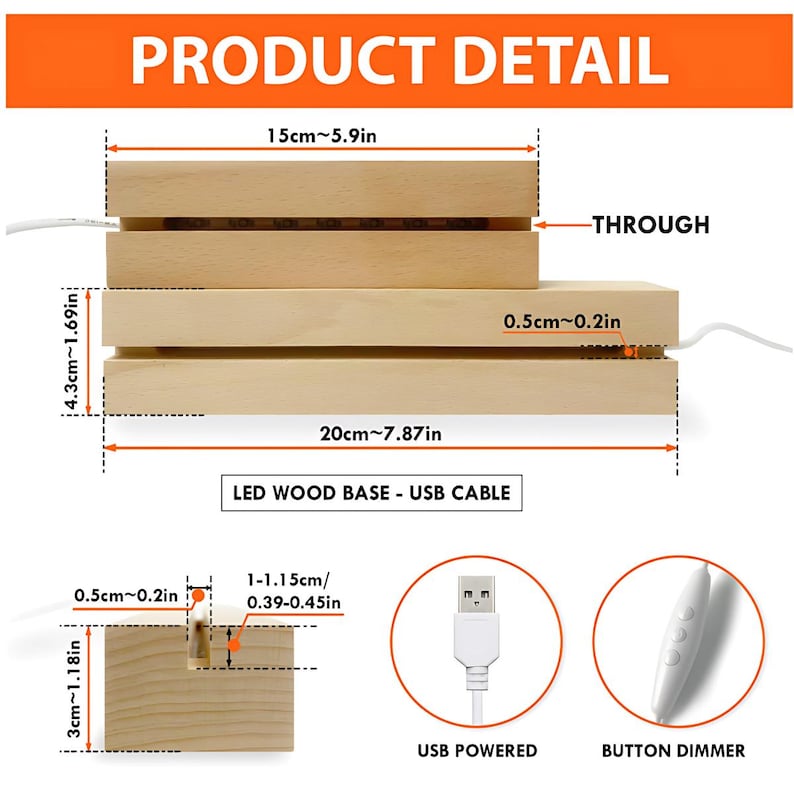 Personalized Military LED Night Light